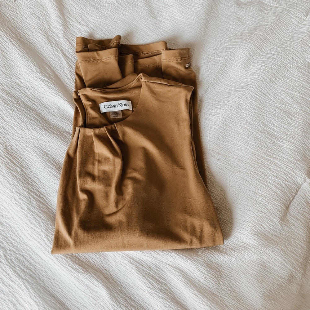 Calvin Klein Camel Top